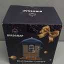 birdsnap PAV-Bird Feeder with Camera,2K HD with 64GB Card, AI Identify Smart Bird House Cam Solar Panel,Live Stream,Motion Detection,Auto Record Video for Backyard Outdoors,Ideal Gift for Bird Lover (Blue)