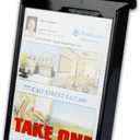 Black Snap Shut Brochure Box Brochure Holder Flyer Box Black Outdoor Realtor Style Info Box Real Estate Realtor Supplies