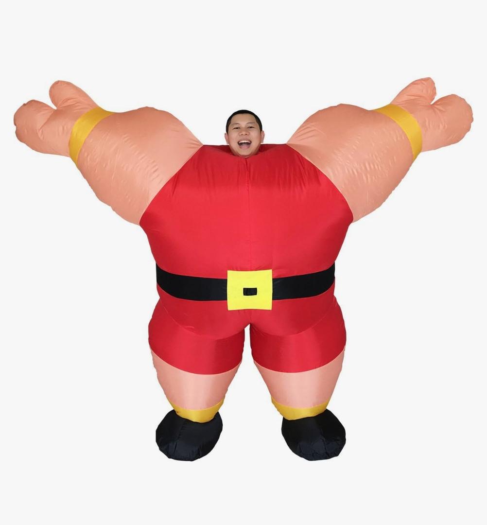 Giant Hip-Hop Dancer Costume, Inflatable, Blow Up Suit, Hilarious Performance Costume, One Size Fits Most Adult
