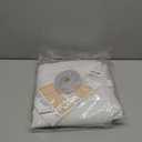 Dixutzi Reinforced Cat Screen Door Fits Door Size 36''x 80'', Heavy Duty Pets Proof Screen Door with Zipper, Prevent Dogs Cats Running Out from Home (White)