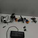 Babyvue BV3 PRO Dual Baby Car Camera  See 2 Kids Clearly with 7.2" HD Screen, 1080P Night Vision, 3-Level Brightness, Rear-Facing Monitor for SUV/Truck (Orange)