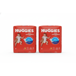 Huggies Size 2 Diapers, Little Movers Baby Diapers, Size 2, 124 Count
