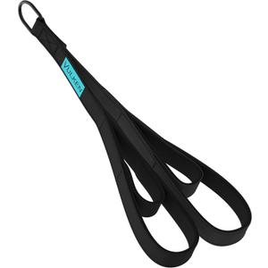 Vulken Tricep Rope Cable Attachment. 28.7 Inch & 22 Inch Two Lengths Built in One Pull Down Rope (Black)