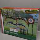 Bow and Arrow Set for Kids, 2 Pack LED Light Up Archery Set with 20 Suction Cup Arrows, Indoor and Outdoor Toy for Boys Girls Age 4-8 8-12 with Standing Target&2 Quivers, Birthday Gift 3-12 Years Old