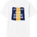 Unisex-Child Kipp Youth 3D Academy Short Sleeve Spirit Tee (L)