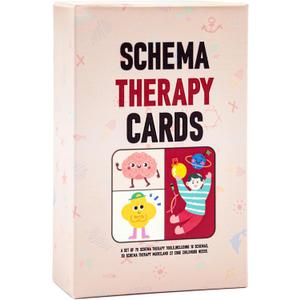 Schema Therapy Cards  Therapist Tools for Trauma, BPD, Anxiety, Depression, PTSD, and Stress Relief, Ideal for Mental Health Professionals & Individuals Seeking Self-Care
