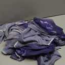 MOHIT CREATIONS Women's Partywear Printed Saree with Unstitched Blouse (Purple)