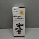 Grow Light for Indoor Plants - Upgraded Version 80 LED Lamps with Full Spectrum & Red Blue Spectrum, 3/9/12H Timer, 10 Dimmable Level, Adjustable Gooseneck, 3 Switch Modes