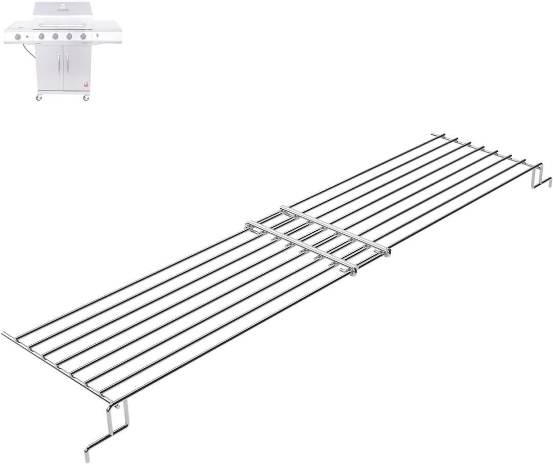 Adjustable Warming Rack Grill Parts for Charbroil Performance 3/4 Burner 463352521 463365021 463354021 463732623, Grill Swing Away Grid for Charbroil Grill Replacement Parts