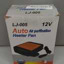 Car Heater 12V Portable Car Heater and Defroster 200W Fast Heating & Cooling Fan, Plug In Cigarette Lighter Heaters Windshield Defogger,360 Rotary Portable Car Heaters for Vehicle