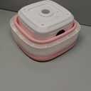 Portable Washing Machine, Mini 16L Foldable Washer and Dryer with 3 Modes Deep Cleaning, Upgraded Small Collapsible Laundry for Hotel, Apartment, Home and Travel - Pink