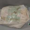 Smiry Round Picnic Tablecloth, Waterproof Elastic Fitted Table Covers for 45" - 56" Tables, Wipeable Flannel Backed Vinyl Tablecloths for Camping, Indoor, Outdoor, Ivory