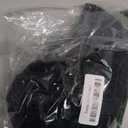 PUMIEY Women's Crew Neck Long Sleeve Bodysuit Second-skin Feel Tops Smoke Cloud Collection (Medium, 01 Jet Black)