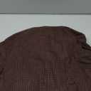 2-Piece Stretch Ottoman Covers Rectangle Slipcovers for Folding Storage Stools, Non-Slip Elastic Bottom, Soft Fabric Furniture Protectors (Brown, X-Large)