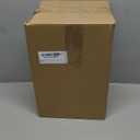 Xoniwis 32oz 4PCS Round Airtight Glass Food Storage Jars, Clear Glass Food Storage Container with Bamboo Lid, Stackable Spice Jar, Kitchen Canister for Sugar, Tea, Coffee bean, Pasta, Oat, Spice