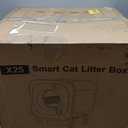 Self Cleaning Litter Box, Extra Large Automatic Cat Litter Box Self Cleaning for Multiple Cats, App Control, Safety Protection, Ultra-Quiet,Includes Trash Bags,Red