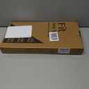 Bumusty 3-Tier Expandable Shoe Rack for Closet, 18-33 Adjustable Shoe Rack for Small Space, Small Shoe Organizer for Front Door, Sturdy Metal, Black