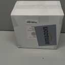 U-QE 60PCS White Plastic Plates - Pearl White Plates Disposable&Reusable - Heavy Duty Plastic Plates for Party&Wedding Including 30 Dinner Plates 10" & 30 Appetizer Plates 7"