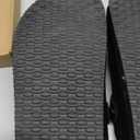 Women's Suede Clogs Men's Slip-On Mules Non-Slip Potato Shoes Arch Support Sandals with Adjustable Buckle for Indoor & Outdoor Use (Black )