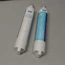 GE RPWFE Refrigerator Water Filter, Genuine Replacement Filter, Certified to Reduce Lead, Sulfur, and 50+ Other Impurities, Replace Every 6 Months for Best Results, Pack of 2