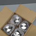 Epica 18-Oz Glass Water Bottles with Lids, Juice Bottles - BPA Free & Eco-Friendly Reusable Refillable Bottles for Juicing, Set of 4 - Clear