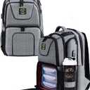 519 Fitness Meal Prep Backpack,Insulated Cooler Lunch Backpack with Computer Compartment,Hiking Picnic Cooler Backpack For Men and Women,3 Meal Containers,2 Ice Packs and Protein Shaker Included