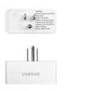 LINKVOLT Smart WiFi Plug Compatible with Alexa and Google Home Smart Outlet Timer with APP Voice Remote Control 2.4 GHz