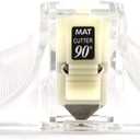 Cutter 45 & 90 degree bevel Mat Board Cutter, With 3pcs Free Replacement Blade (White)