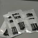 LOIUO 8PCS Silicone Cable Ties 6-Inch Reusable Twist Ties Steel-Core Cable Tie Straps Organizer All Purpose Bendable Cord Tie for Indoor Outdoor Bundling Holding Securing and Wrapping Cables (Black)