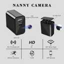 4K Wireless Cameras Mini Small Security Wall Outlet WiFi Camera Indoor Camera for Home SecurityUpgraded (CAM) Not Supporting 5G