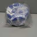 adidas Unisex Starlancer Club Soocer Ball, Blue/White, 4