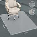 Office Chair Mat for Carpet, 48" X 60" X 0.09" Desk Chair Mat for Carpet Floors, Clear and Thick Rolling Computer Chair Mats with Non-Slip Studded for Home and Office Low Pile Carpets