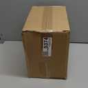 Citylife 4 Packs 6 QT Storage Bins with Lids Clear Plastic Bins with Grey Handle Stackable Storage Containers for Organizing