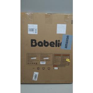 Babelio Baby Gate for Doorways and Stairs, 26''-40'' Auto Close Dog/Puppy Gate, Easy Install, Pressure Mounted, No Drilling, fits for Narrow and Wide Doorways, Safety Gate w/Door for Child and Pets