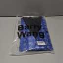 Barry.Wang Mens Red/Green Christmas Suit Vest Holiday Xmas Waistcoat Tie Set Party Tuxedo (Blue, S)