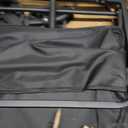 Collapsible Wagon Cart Foldable 120L 360lbs Capacity, Lightweight Portable Beach Wagon, Shopping Carts with Wheels for Grocery, Camping, Shopping, Garden Cart