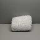 2x6 Fluffy Area Rug - Soft Shag Runner Rug for Bedroom - Non Slip Runner Living Room Rug Plush Carpet Runner White