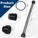 155710 Pool Pump to Filter Hose Assembly for Pentair to Sand Dollar Filter, compatible with Sta-Rite Crystal-Flo Sand Filter Hose - (30" Length)
