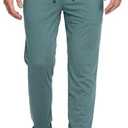 M MAELREG Mens Sweatpants with Zipper Pockets Moisture Wicking Workout Training Running Golf Athletic Track Pants Mens Jogger, 2XL