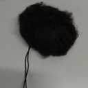 isheeny Natural Black Hairpieces 6-inch Ponytail Extension Human Hair 1 PIECES Stunning Medium Afro Puff Ponytail For Preschool Girls, Naturally Curled For A Youthful & Charming Appeal