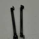 11-1/2" Self Closing Gate Spring Heavy Duty Door Springs to Close Door, Adjustable Tensioner Automatic Gate Closure, Suitable for Wooden Gate, Vinyl Fence, Steel Door, Black, 2 Pcs
