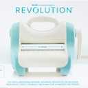 We R Memory Keepers Revolution Portable Die Cut, Embossing, Cutting Machine Includes Magnetic Mat, Embossing Plate and Die Cutting Plate, Scrapbooking, Journaling, Card Making