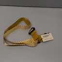 Cincha Mini Travel Belt for Luggage - Stylish & Adjustable Add a Bag Luggage Strap for Carry On Bag - Airport Travel Accessories for Women & Men - As Seen on Shark Tank (Cream and Marigold)