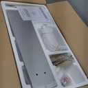 52 inch Flush Mount Ceiling Fans with Lights Remote Control, 5 Reversible Blades Indoor Low Profile Crystal Lighting Chandelier Ceiling Fans for Bedroom Living Room (Chrome)