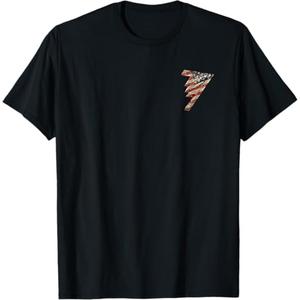 Operation with American Flag (2 Side) T-Shirt, Large