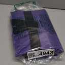 Extra Large Storage Duffle Bag with Zippers and Handles, Big Foldable Duffle Bag for Travel (Purple)