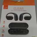 iLive Electronics 16mm Driver Clear Truly Wireless Open Ear Earbuds, Black, IAEBTO34B