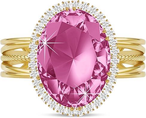 Adjustable Cocktail Ring Costume Jewelry for Women