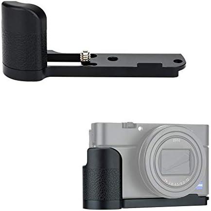 JJC Solid Metal Hand Grip Secure Handle Bracket for Sony RX100 VI VA V IV III II RX100VI RX100VA RX100V RX100IV RX100III RX100II RX100 RX100M6 RX100M5A RX100M5 RX100M4 RX100M3 RX100M2 Digital Cameras