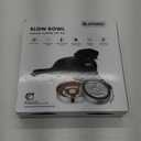 Stainless Steel Non Slip Slow Feeder Dog Bowl, 4 Cup Metal Dog Food Bowl for Medium and Large Dogs, Slows Down Fast Eating Pets, Fun Bloat Stop Pet Bowl (4 Cups/ 2.0" Deep (Max 6Cups))